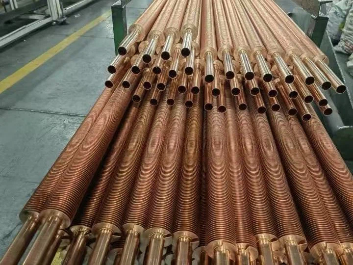Copper Finned Tubes For Radiator Coolers